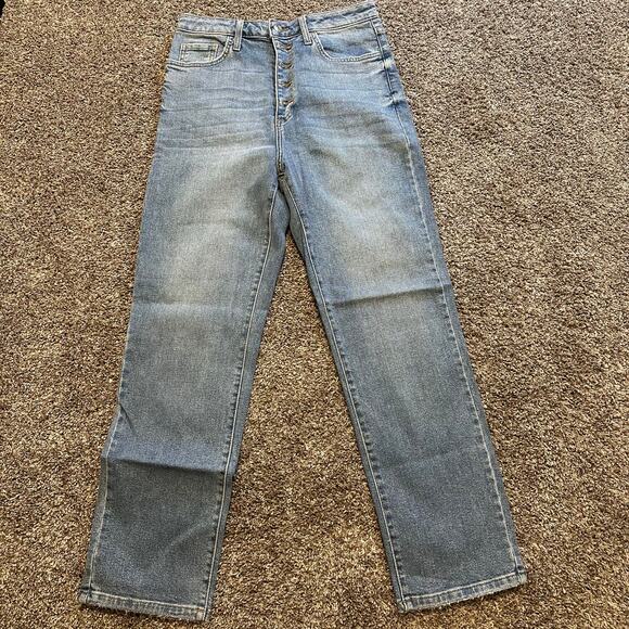 JUST BLACK DENIM Women's The Everything Straight Size 30 In Medium Denim - Picture 4 of 13